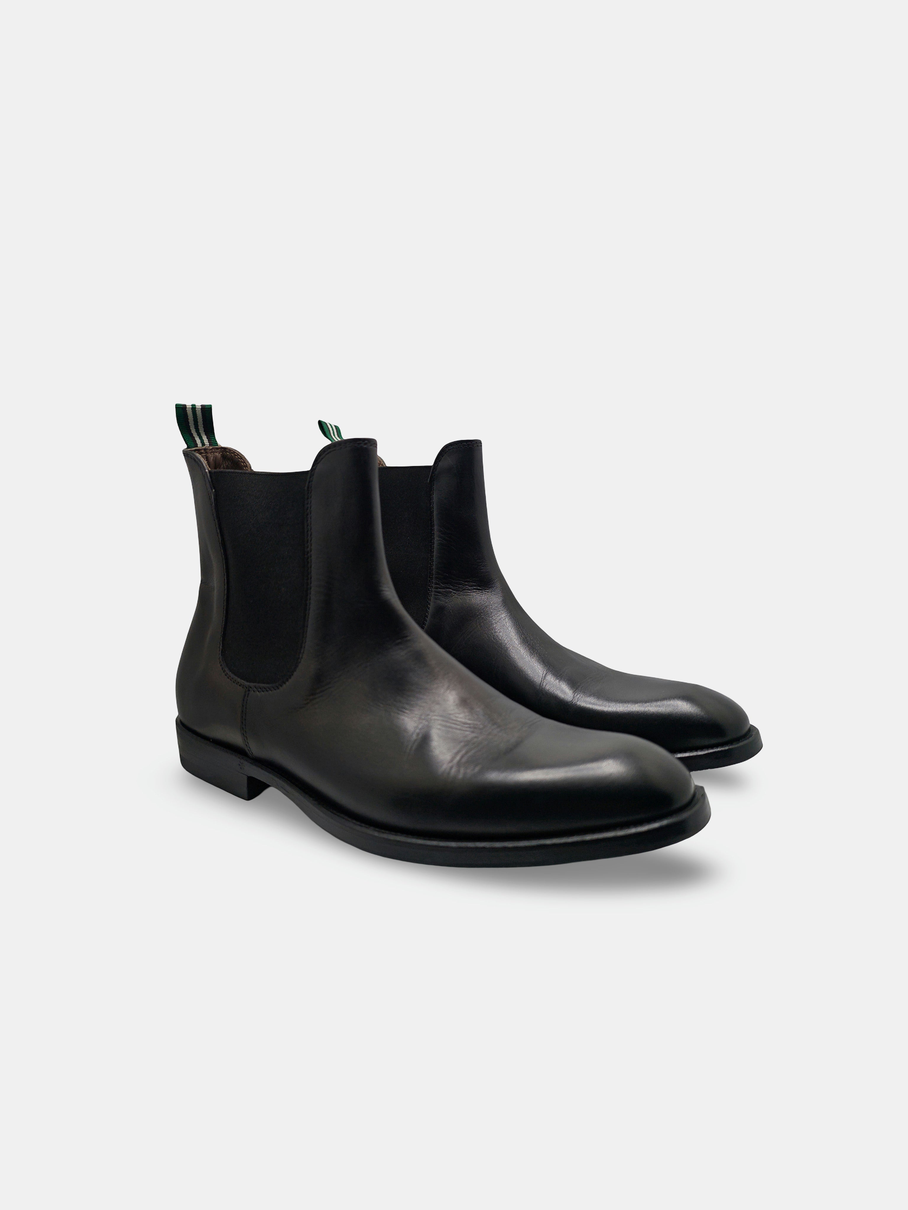 Stivaletti GREEN GEORGE uomo 7038 Nero<BR/> 7038 BEATLES.N GREEN GEORGE