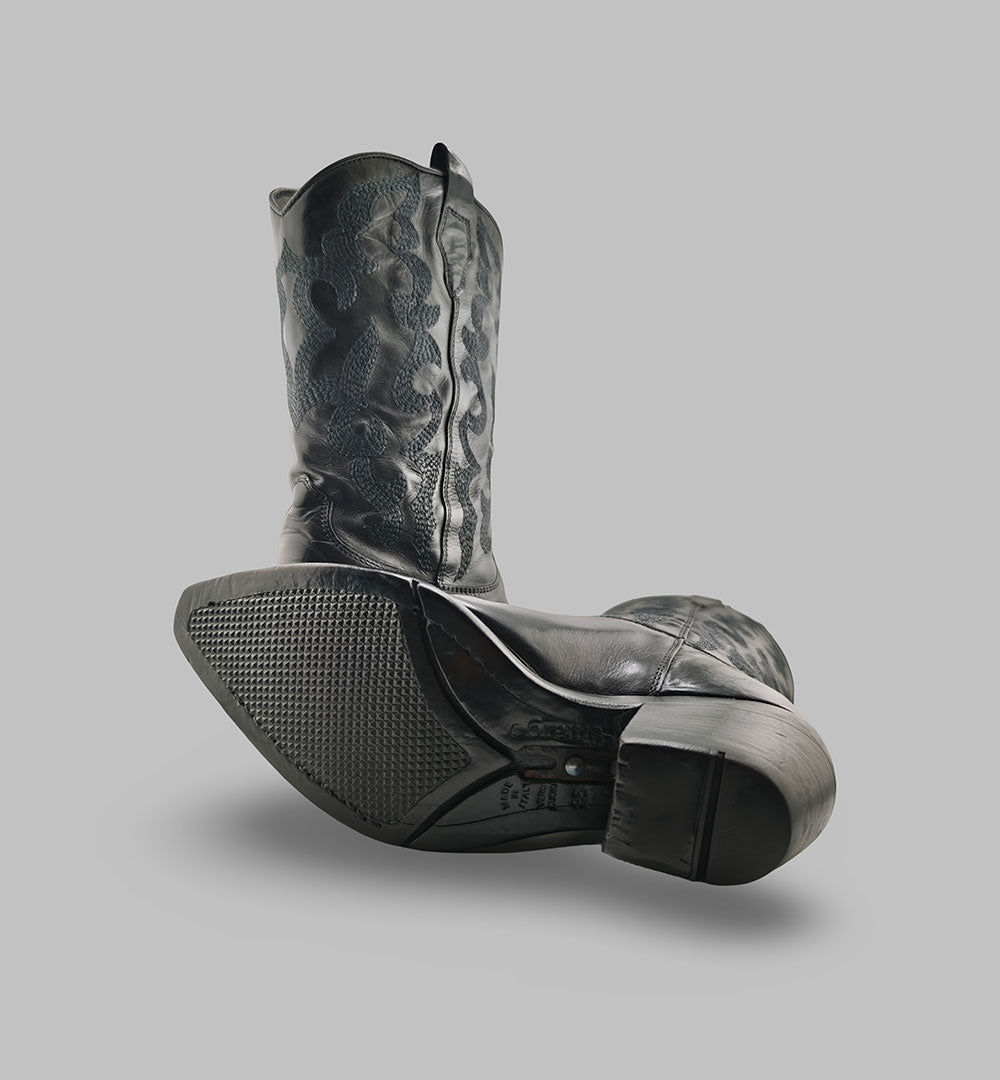 Camperos Lemargo donna GU03B neri<BR/> GU03B TEXANO.N LEMARGO