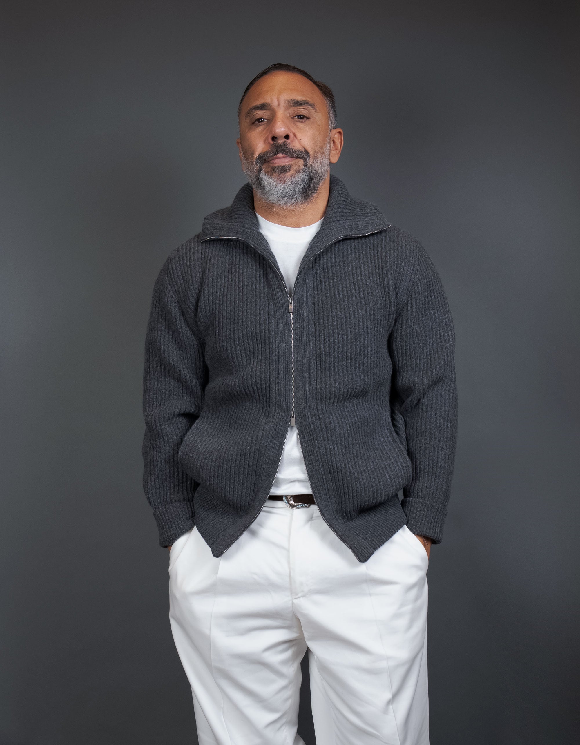 Cardigan ALTEA uomo 2561150 Grigio 2561150 89 GRIGIO ALTEA