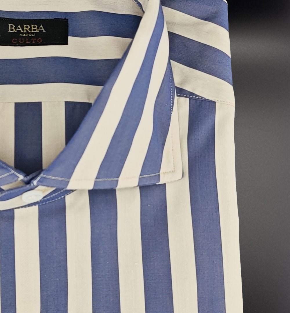 Camicia Barba uomo K1U13P01821105 blu <BR/> K1U13P01821105 1105 RIGA BARBA