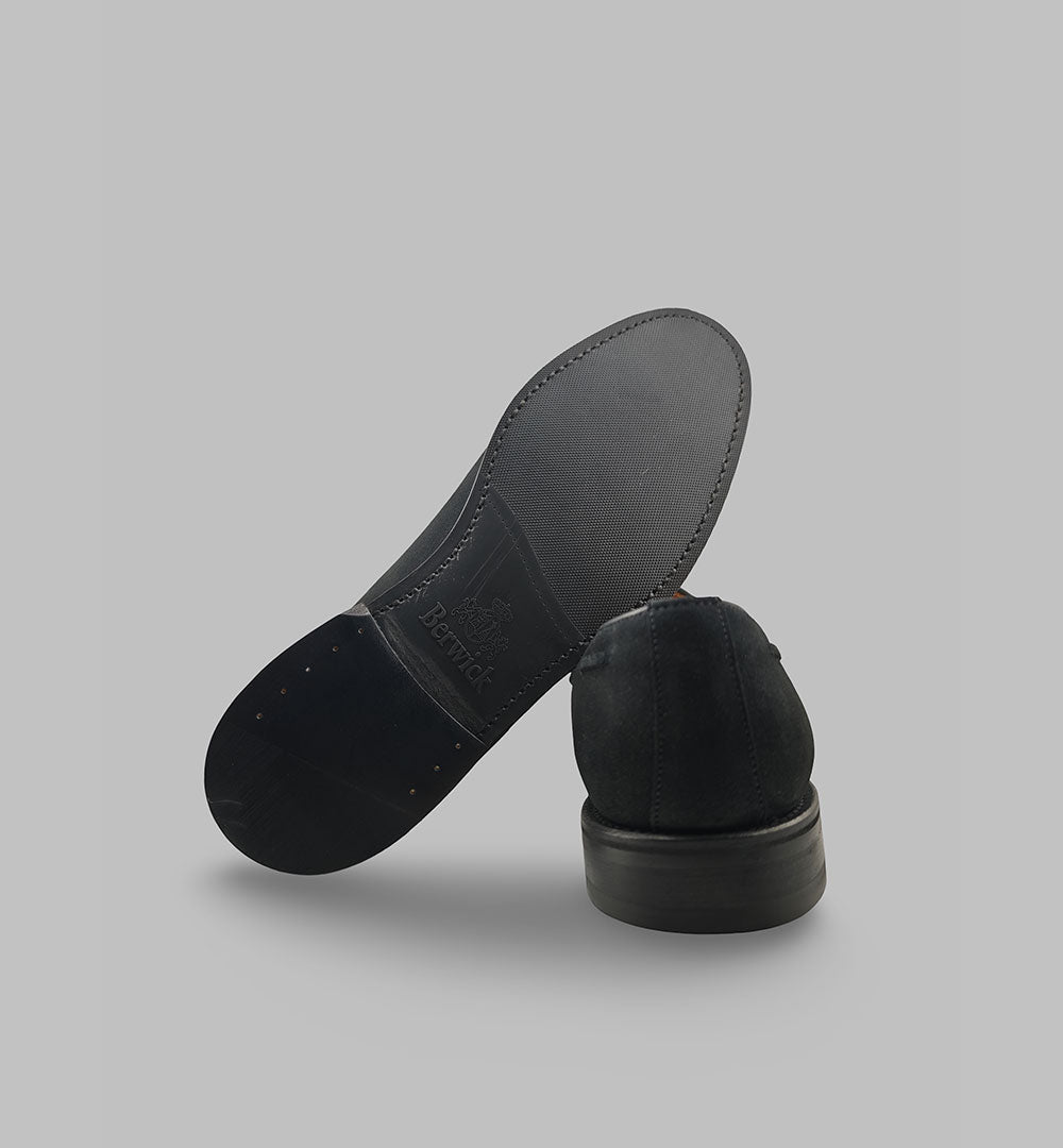 Mocassini Berwick uomo 8491 nero 8491 SUPERBUCK NAP BERWICK