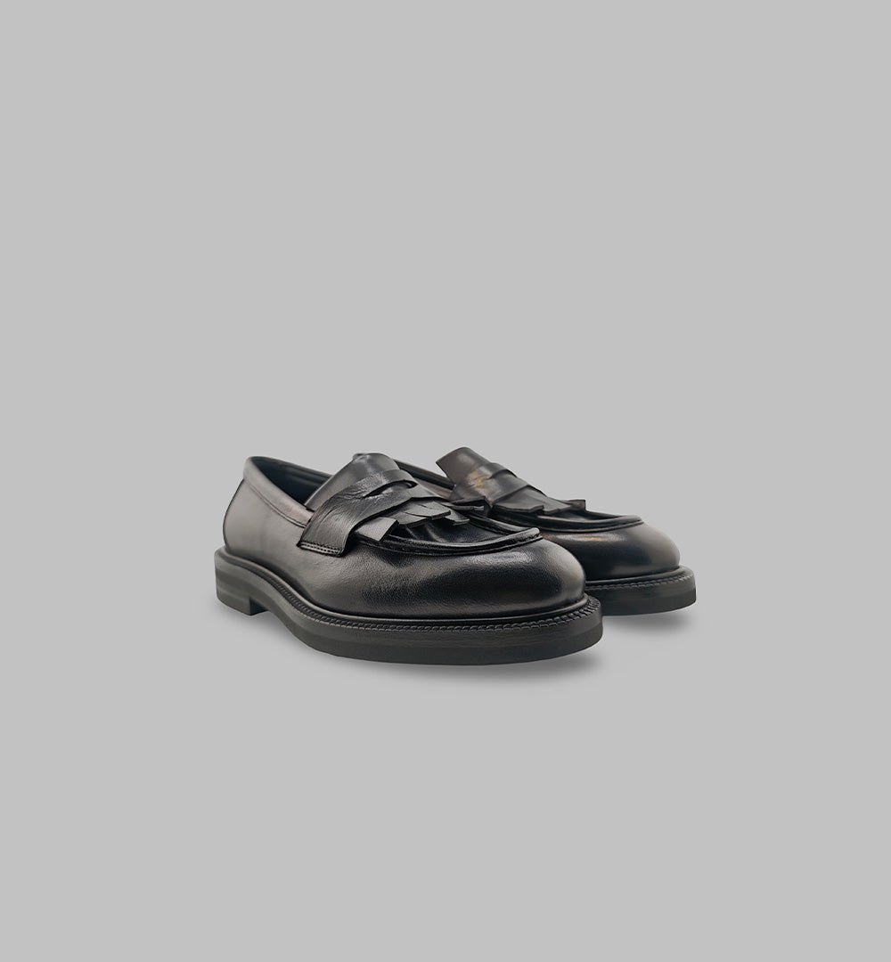 Mocassino CRISCI uomo 3963 Nero 3963 FRANGIA N CRISCI