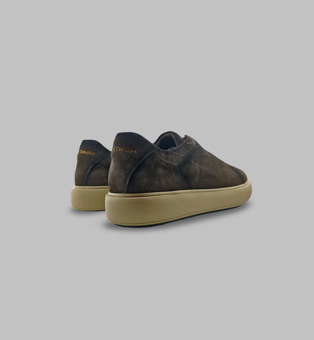 Sneakers OFFICINE CREATIVE uomo SLOUCH Testa di moro SLOUCH ELASTICO OFFICINE CREATIVE