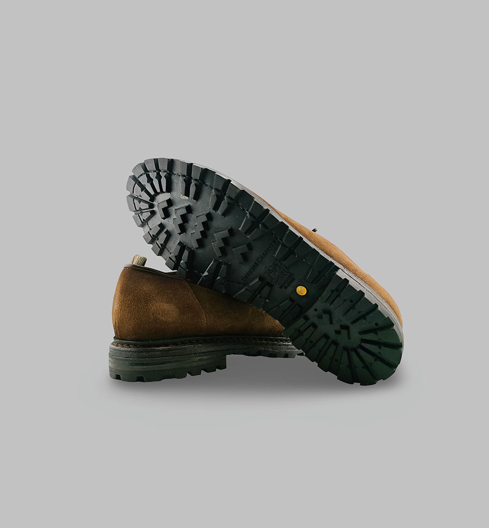 Paraboot OFFICINE CREATIVE uomo VOLCOV Tabacco VOLCOV CACHEMIRE CASTAGNA OFFICINE CREATIVE