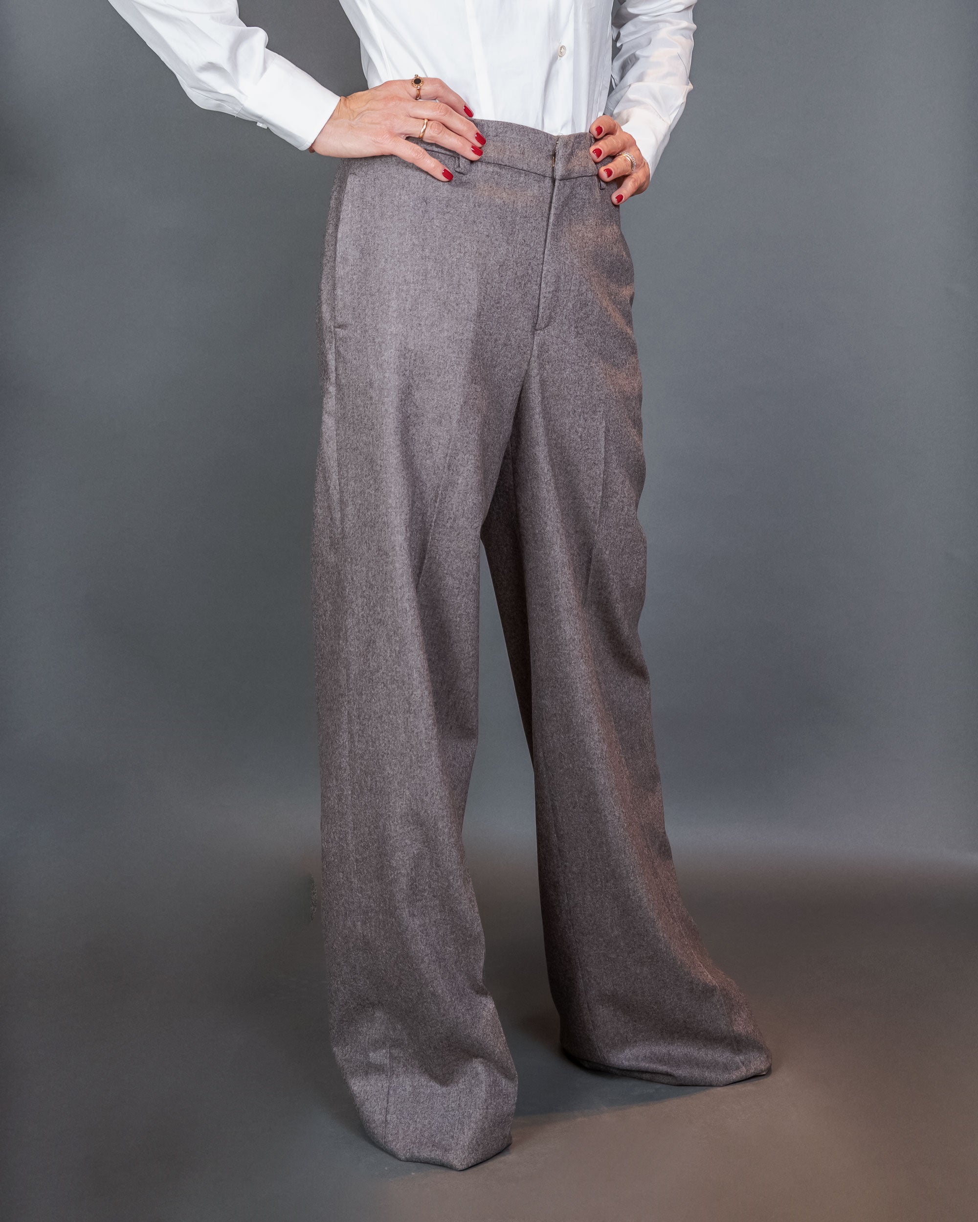 Pantalone PT TORINO donna LORENZA Tortora LORENZA TO03 0120 PT TORINO