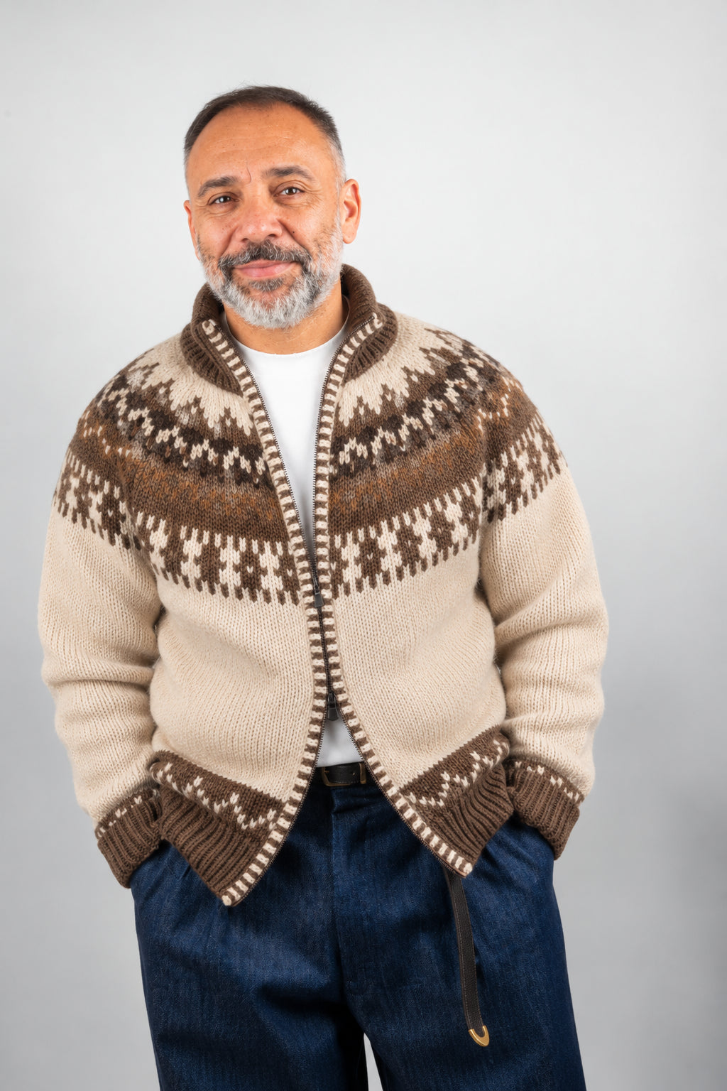 Cardigan Altea uomo Giubbino 2661133 panna GIUBBINO 2661133 27 PANNA SCURO ALTEA