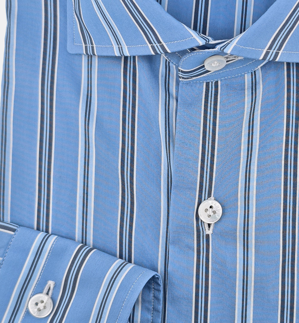 Camicia BARBA uomo K1U13P0145010 Azzurra K1U13P0145010 1 BARBA