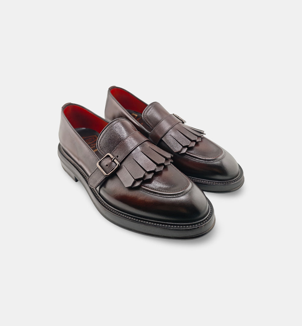 Mocassini Barrett uomo 241U045 testa di moro 241U045 045 1029 BARRETT