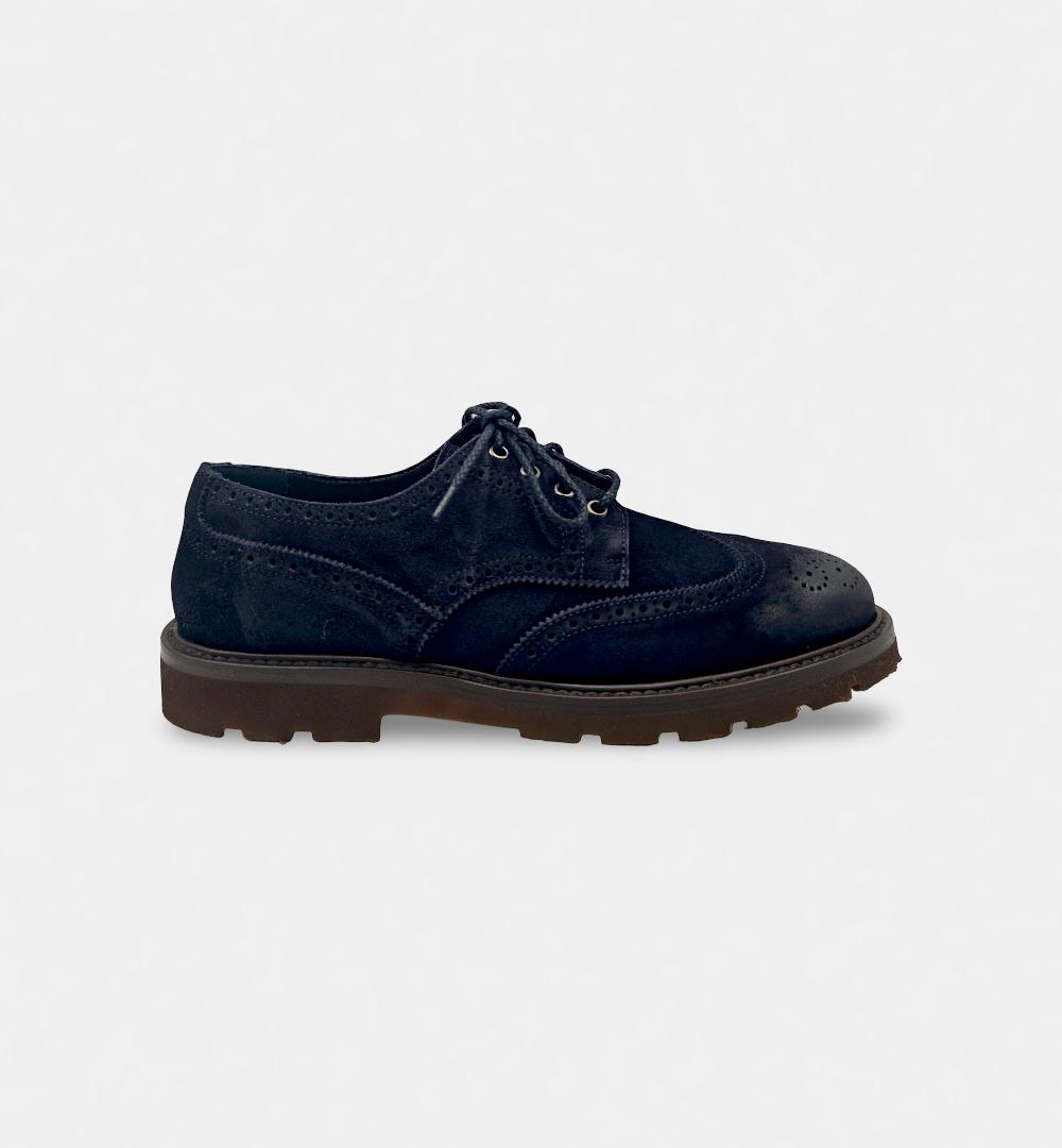 Derby Calce uomo X2439 blu X2439 BLEU 501 CALCE
