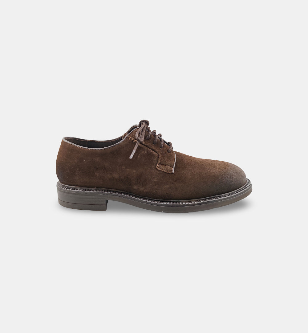 Derby CALCE uomo X2659 testa di moro<BR/> X2659 T.DM CALCE