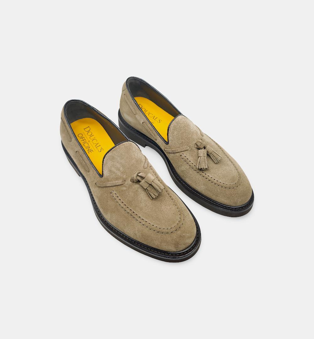 Mocassini Doucal's uomo 3582 beige 3582 TM23 TASSEL B DOUCAL'S
