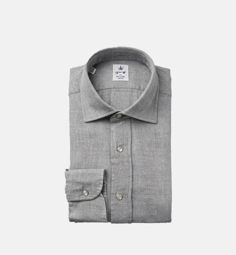 Camicia GIANGI uomo BIM CANN 3412 Grigia BIM CANN 3412 2 GRIGIO GIANGI