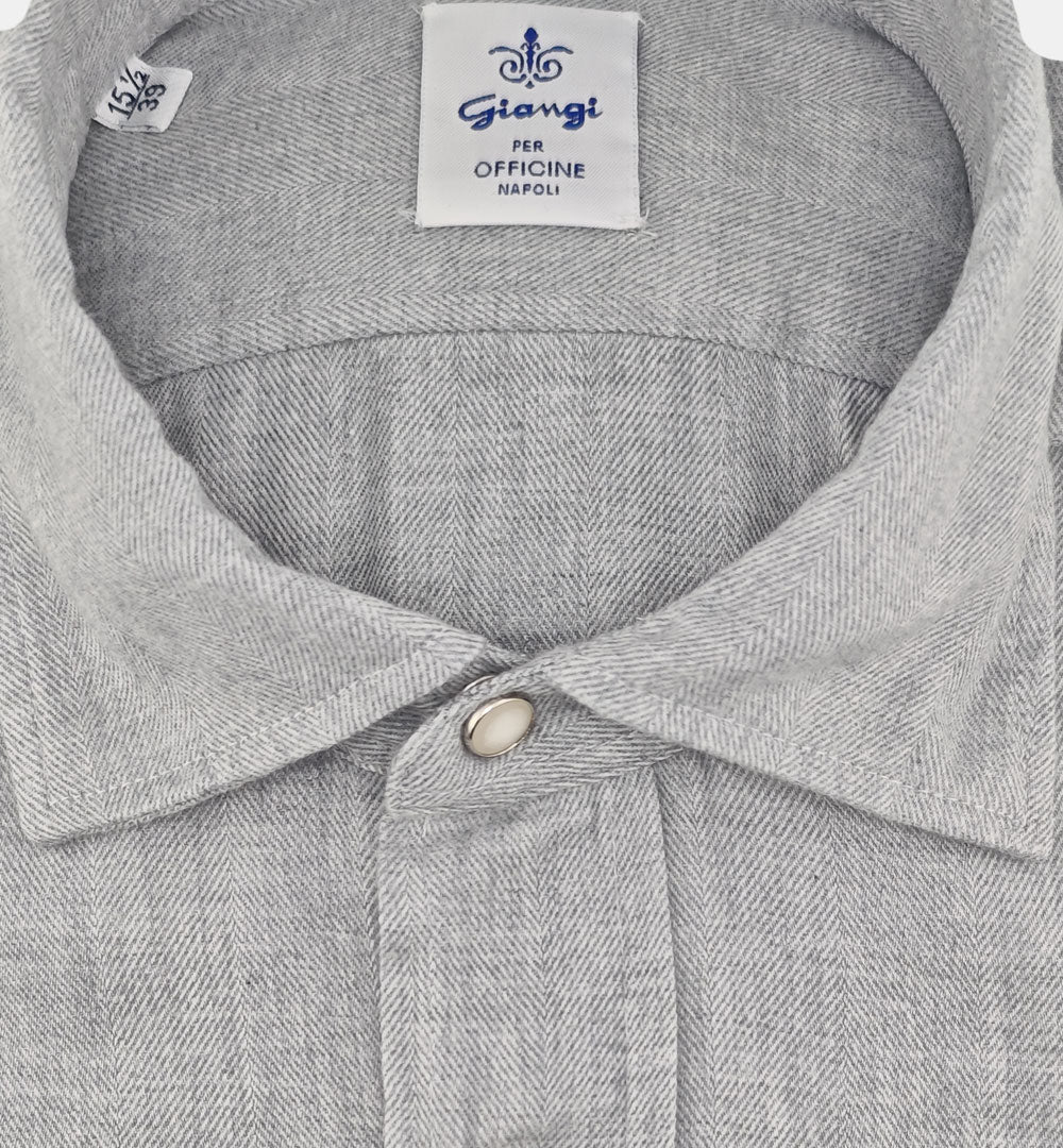 Camicia GIANGI uomo BIM CANN 3412 Grigia BIM CANN 3412 2 GRIGIO GIANGI