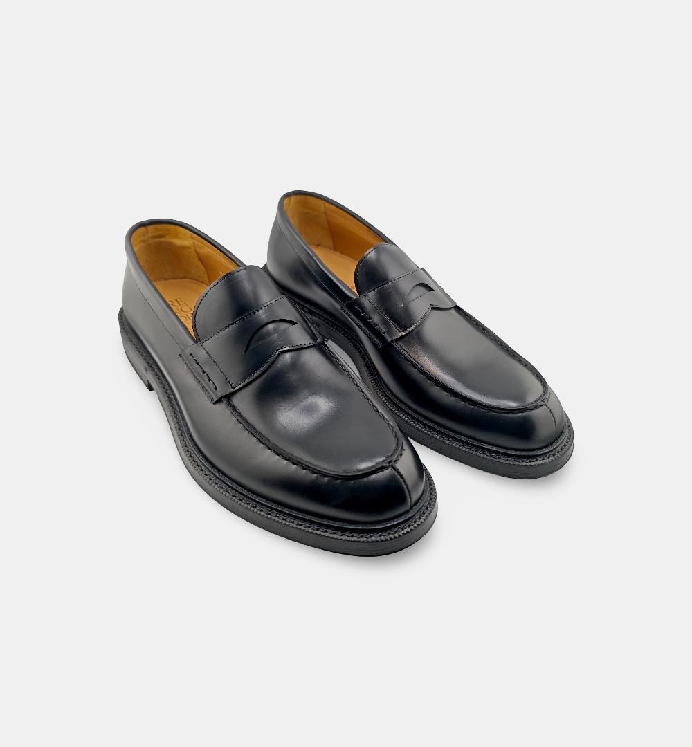 Mocassino GREEN GEORGE uomo 1203 Nero 1203 PENNY GREEN GEORGE