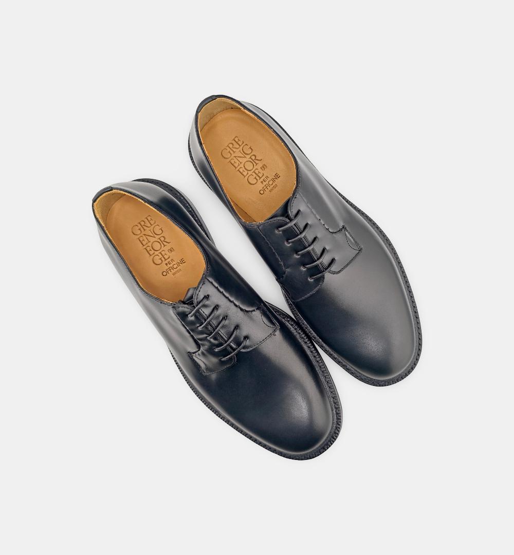 Derby GREEN GEORGE uomo 1204 Nero 1204 F.CUOIO GREEN GEORGE