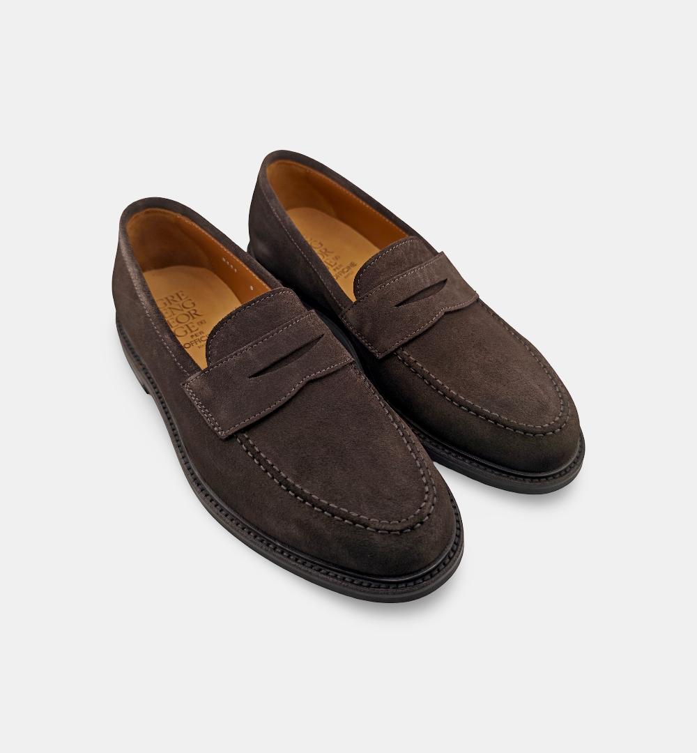 Mocassino GREEN GEORGE uomo 2111 Testa di moro<BR/> 2111 PENNY 375 GREEN GEORGE