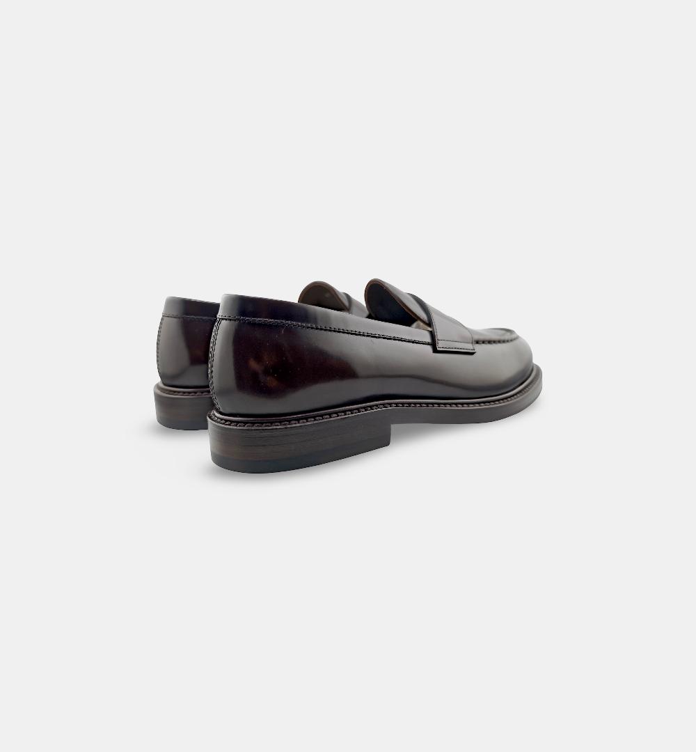 Mocassino HENDERSON uomo 85400 Testa di moro 85400 P.4 PENNY HENDERSON