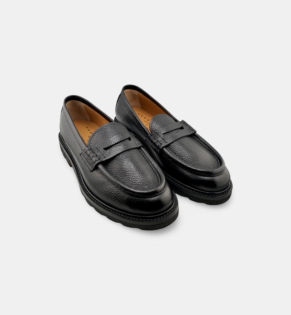 Mocassino HENDERSON uomo 86407 Nero 86407 P.11 COLLEGE HENDERSON