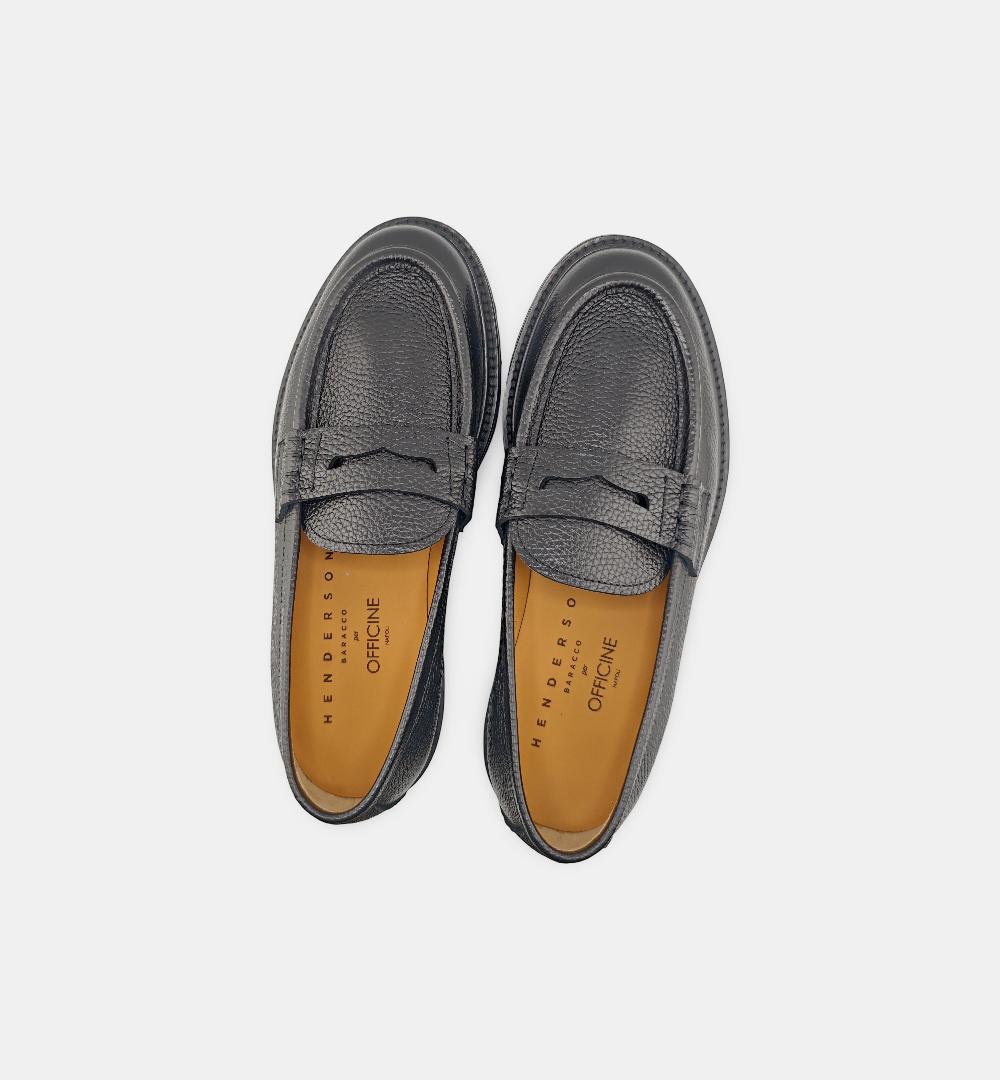 Mocassino HENDERSON uomo 86407 Nero 86407 P.11 COLLEGE HENDERSON