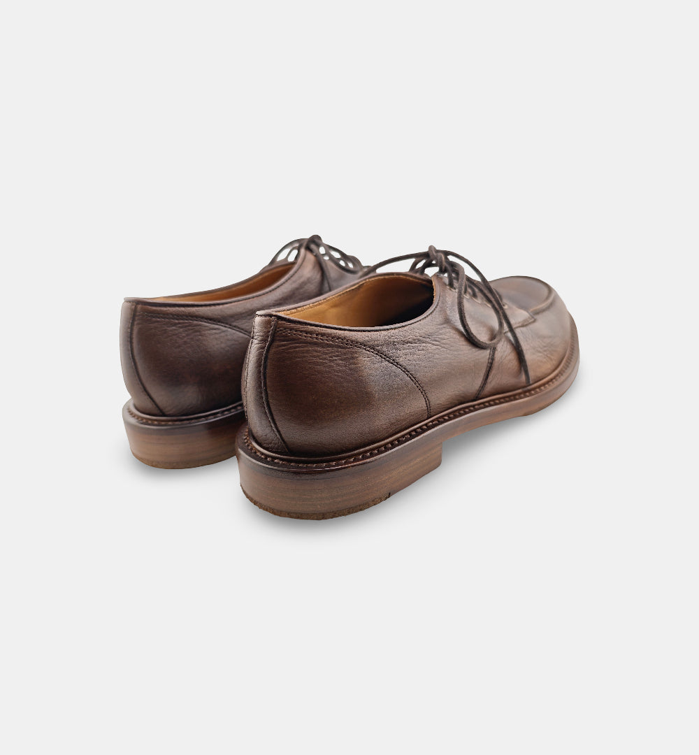 Derby Lemargo uomo JG01A testa di moro<BR/> JG01A NORVEGESE CAPRI LEMARGO