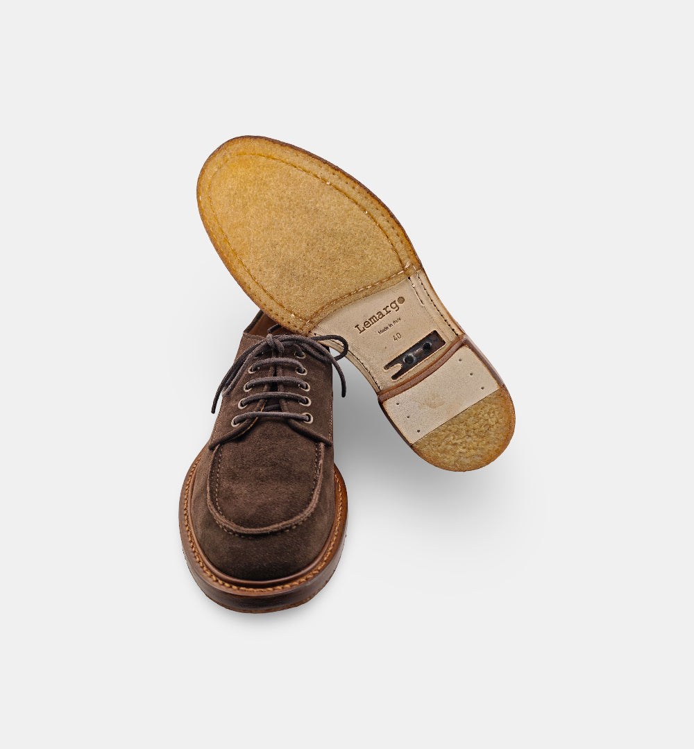 Derby Lemargo uomo JG01A testa di moro JG01A NORVEGESE LEMARGO