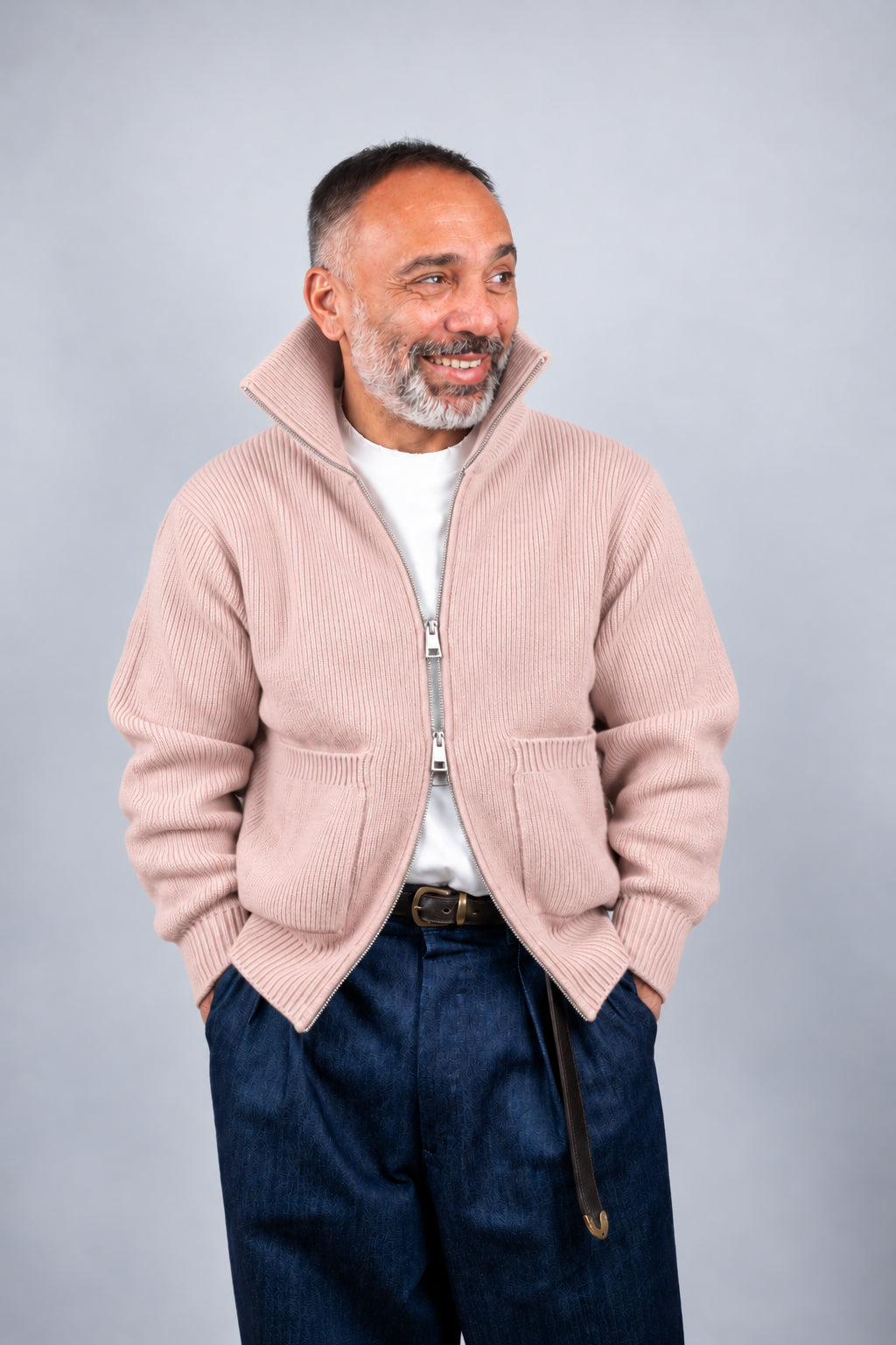 Bomber Officine uomo Full zip rosa FULL ZIP ROSA OFFICINE