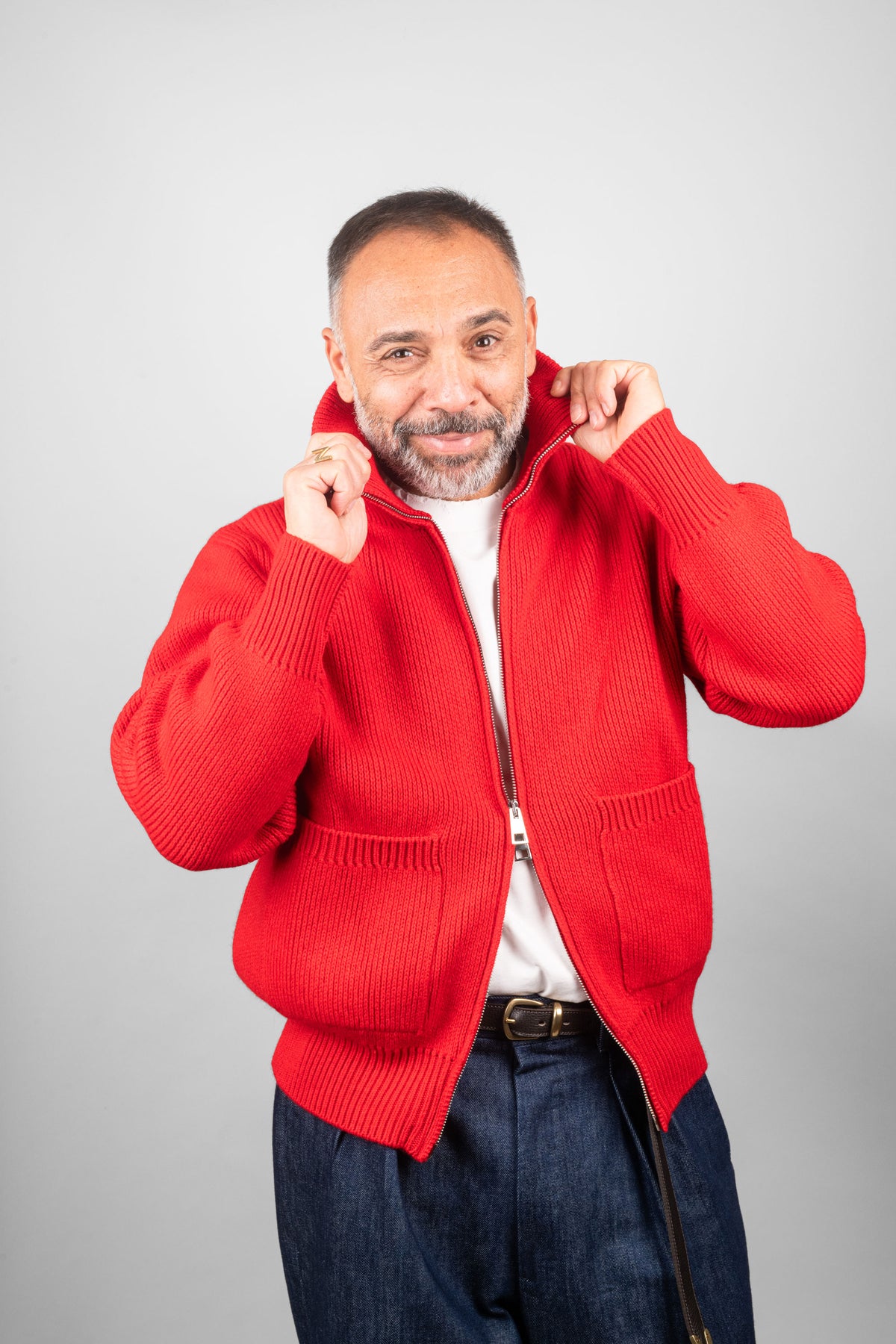 Bomber Officine uomo Full zip rosso FULL ZIP ROSSO OFFICINE