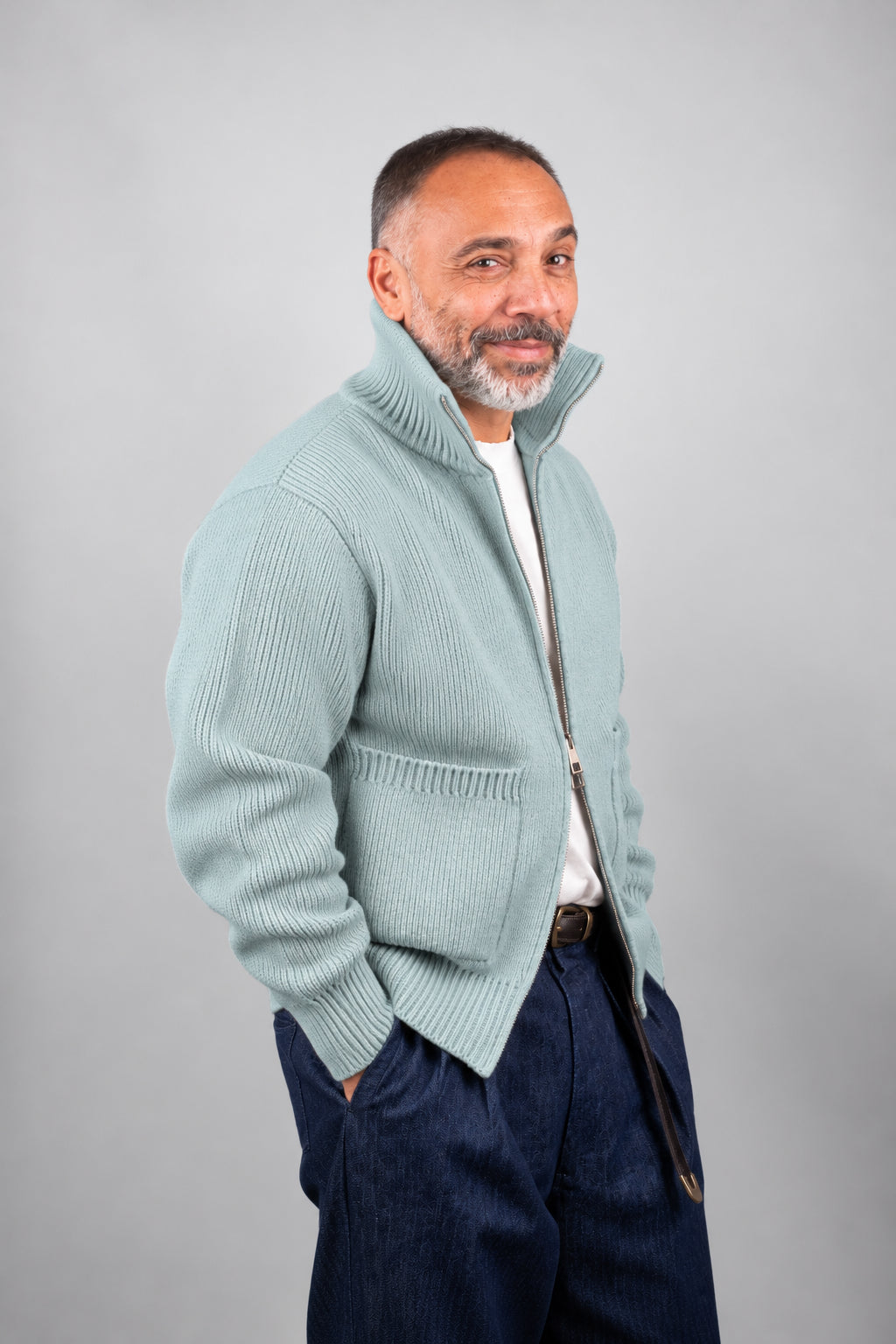 Bomber Officine uomo Full zip tiffany FULL ZIP TIFFANY OFFICINE