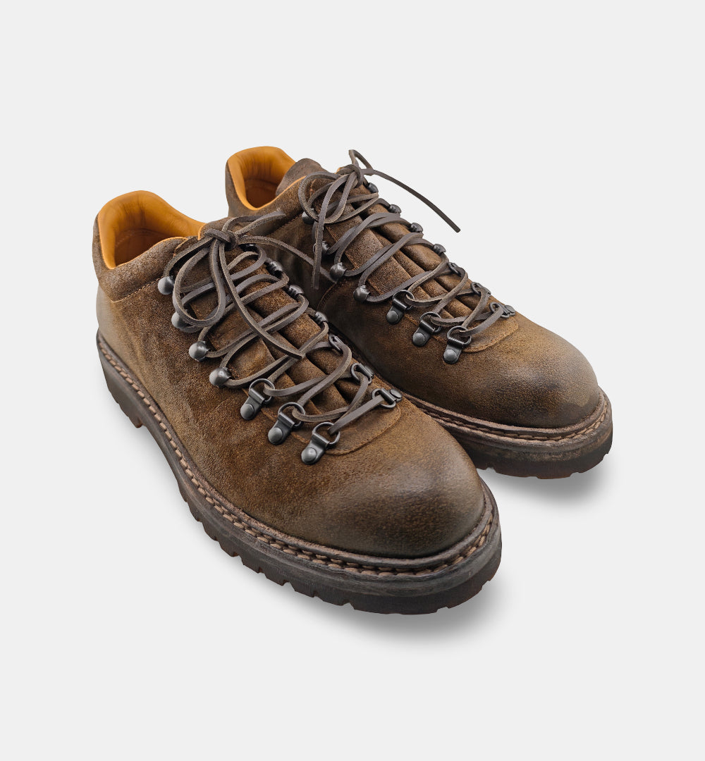 Derby Officine Creative uomo ARTIK FLEXI sigaro<BR/> ARTIK FLEXI/001 CANDY FONDO LATTICE OFFICINE CREATIVE