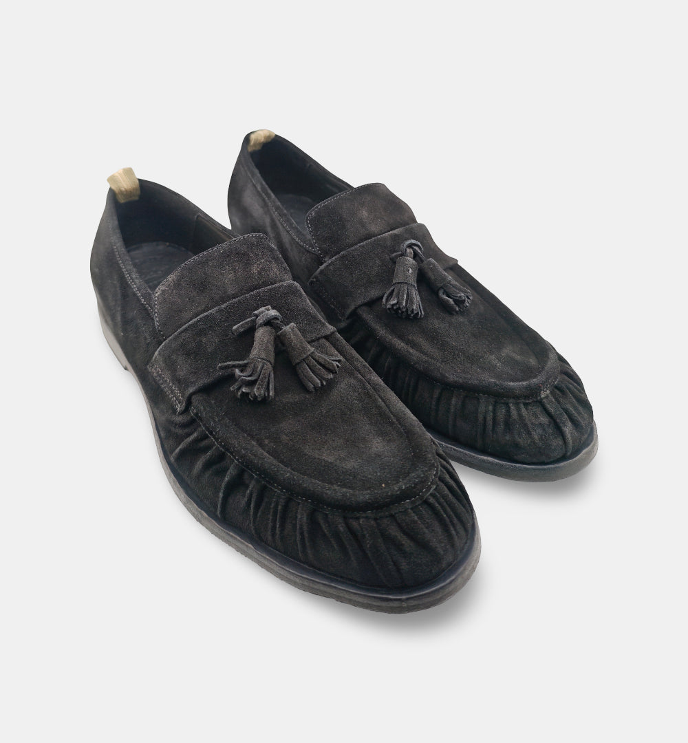 Mocassini Officine Creative uomo SOUND 009 neri <BR/> SOUND 009 NAP ARRICCIO OFFICINE CREATIVE