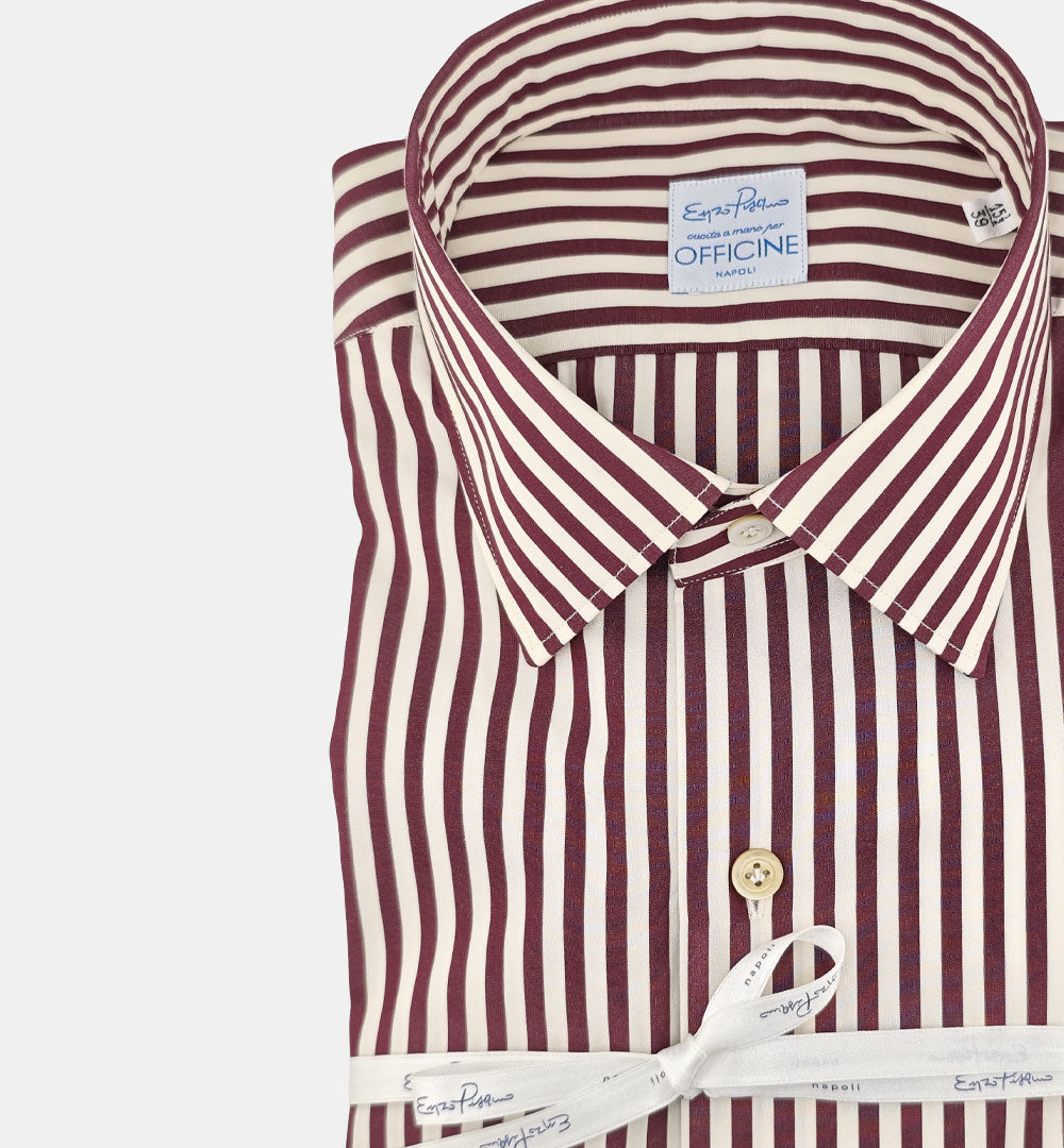 Camicia ENZO PISANO uomo 127 Bianca 127 39 BIANCO BORDO PISANO X OFFICINE