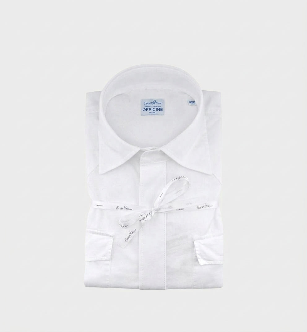 Camicia ENZO PISANO uomo LUCA Avorio LUCA TC02 AVORIO PISANO X OFFICINE