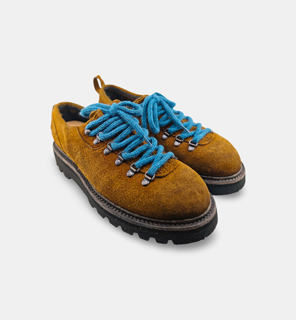 Derby Premiata uomo 32500 tabacco 32500 PANNO MIS PREMIATA