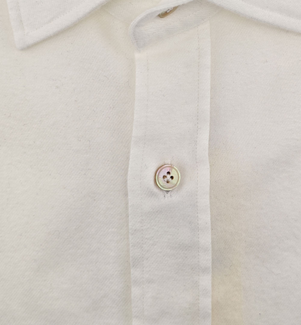 Camicia SANFORT uomo FW404 A2250C 4703 Avorio<BR/> FW404 A2250C 4703 01 AVORIO SANFORT X OFFICINE