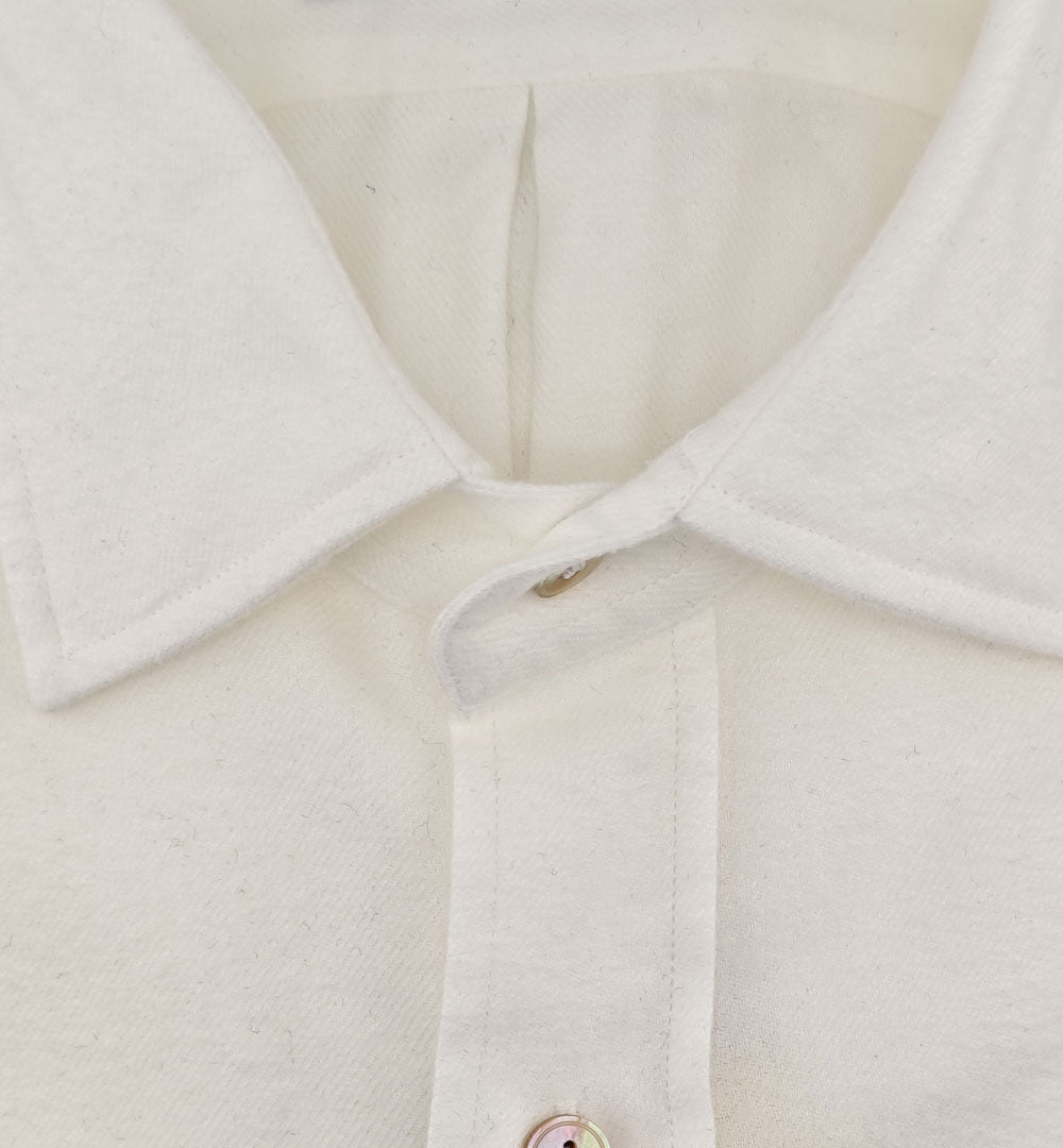 Camicia SANFORT uomo FW404 A2250C 4703 Avorio<BR/> FW404 A2250C 4703 01 AVORIO SANFORT X OFFICINE