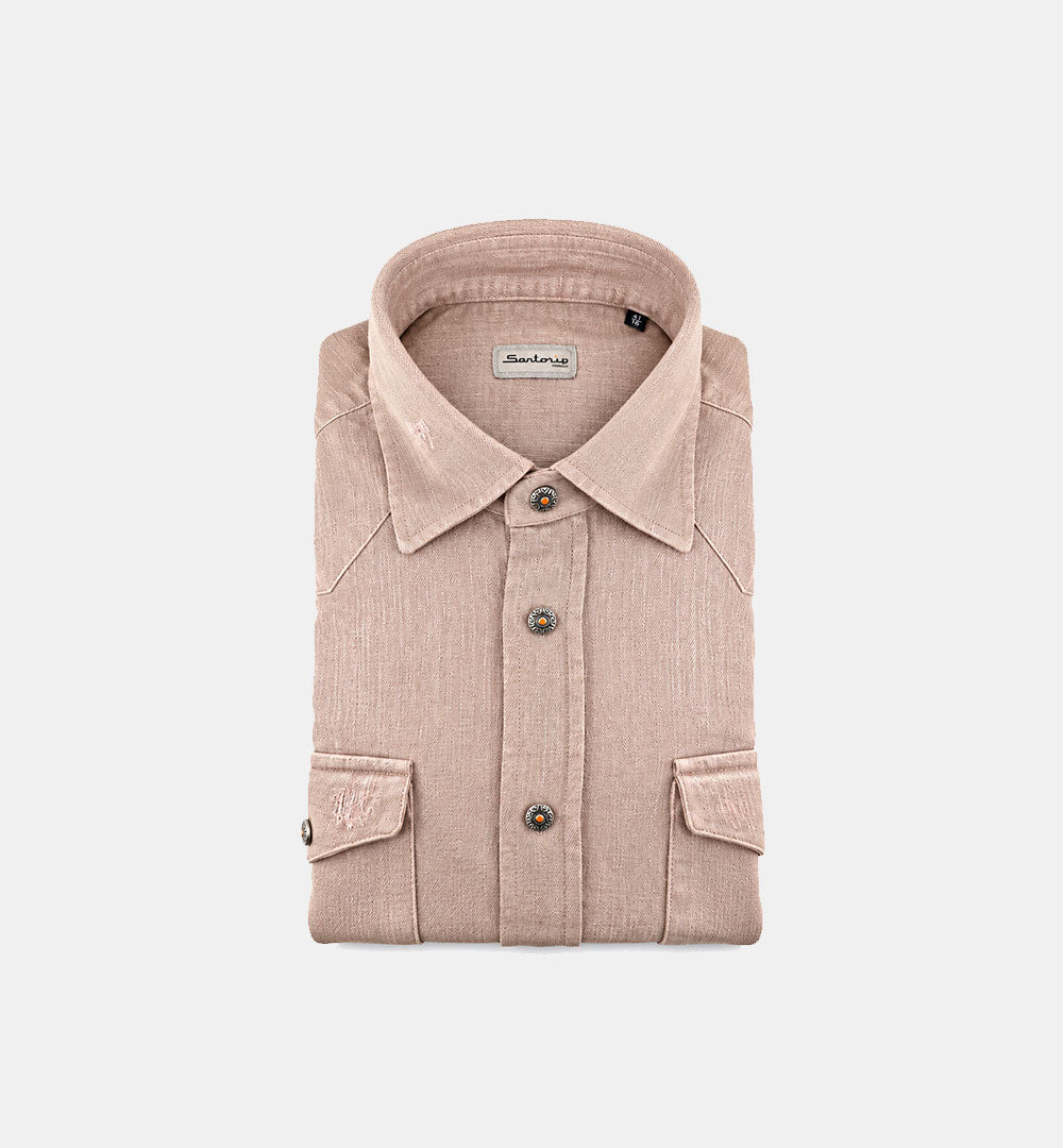 Camicia SARTORIO uomo SH4459 Rosa SH4459 23 ROSE SARTORIO