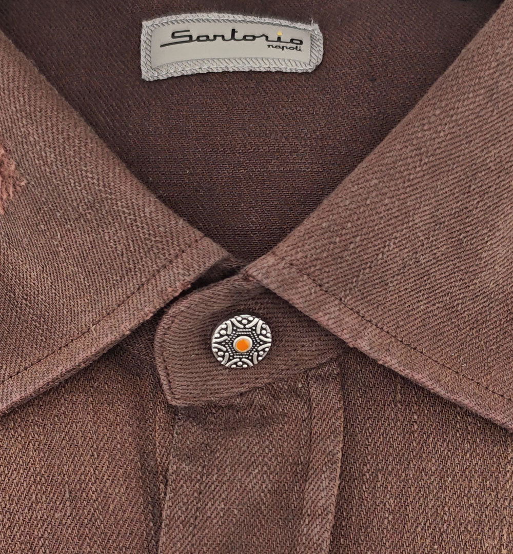 Camicia SARTORIO uomo SH4459 Moro SH4459 24 MORO SARTORIO