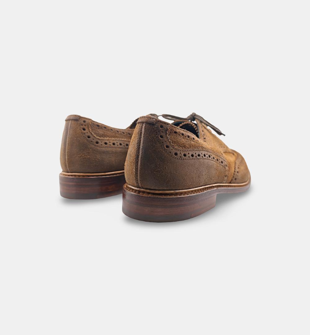 Derby Tricker's uomo 5633 terra 5633/363 BURTON SNUFF TRICKER'S