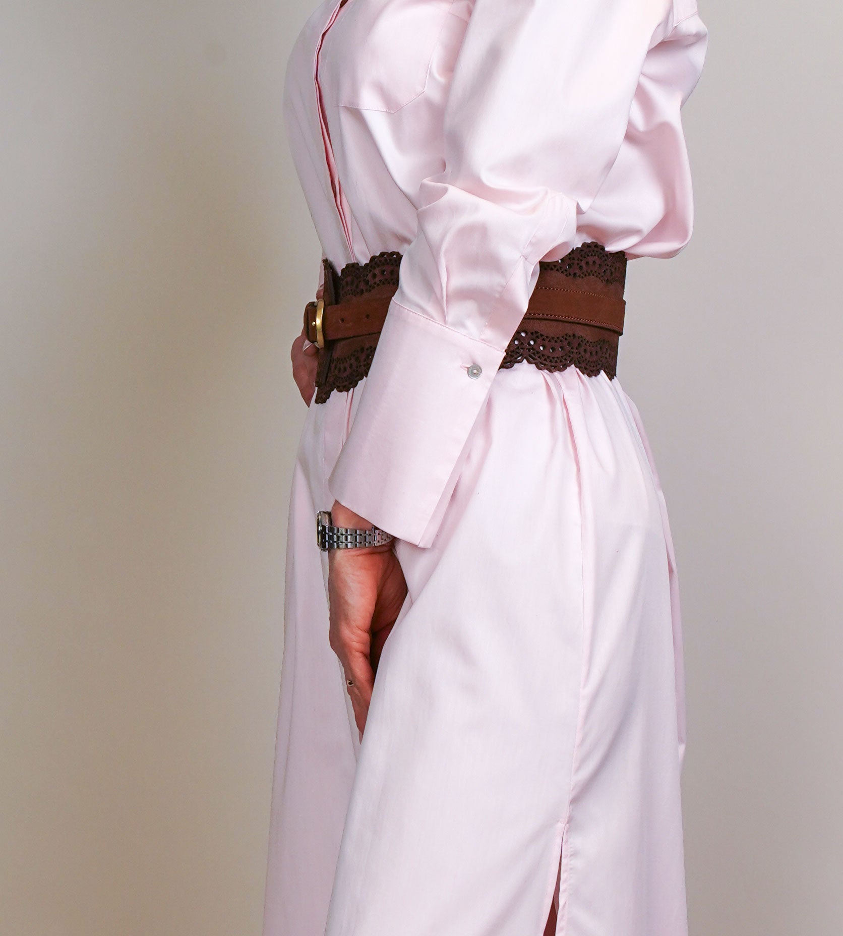 Cintura Alberto Luti donna 163 T marrone 163 T T ALBERTO LUTI