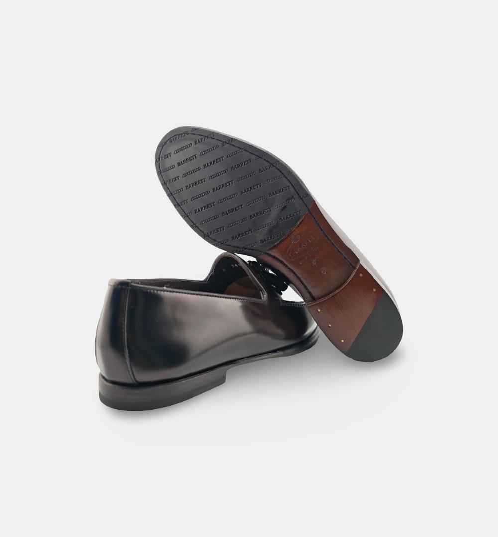 Mocassino Barrett uomo 241u071 ebano 241U071.4 NAP.LIGHT.E BARRETT
