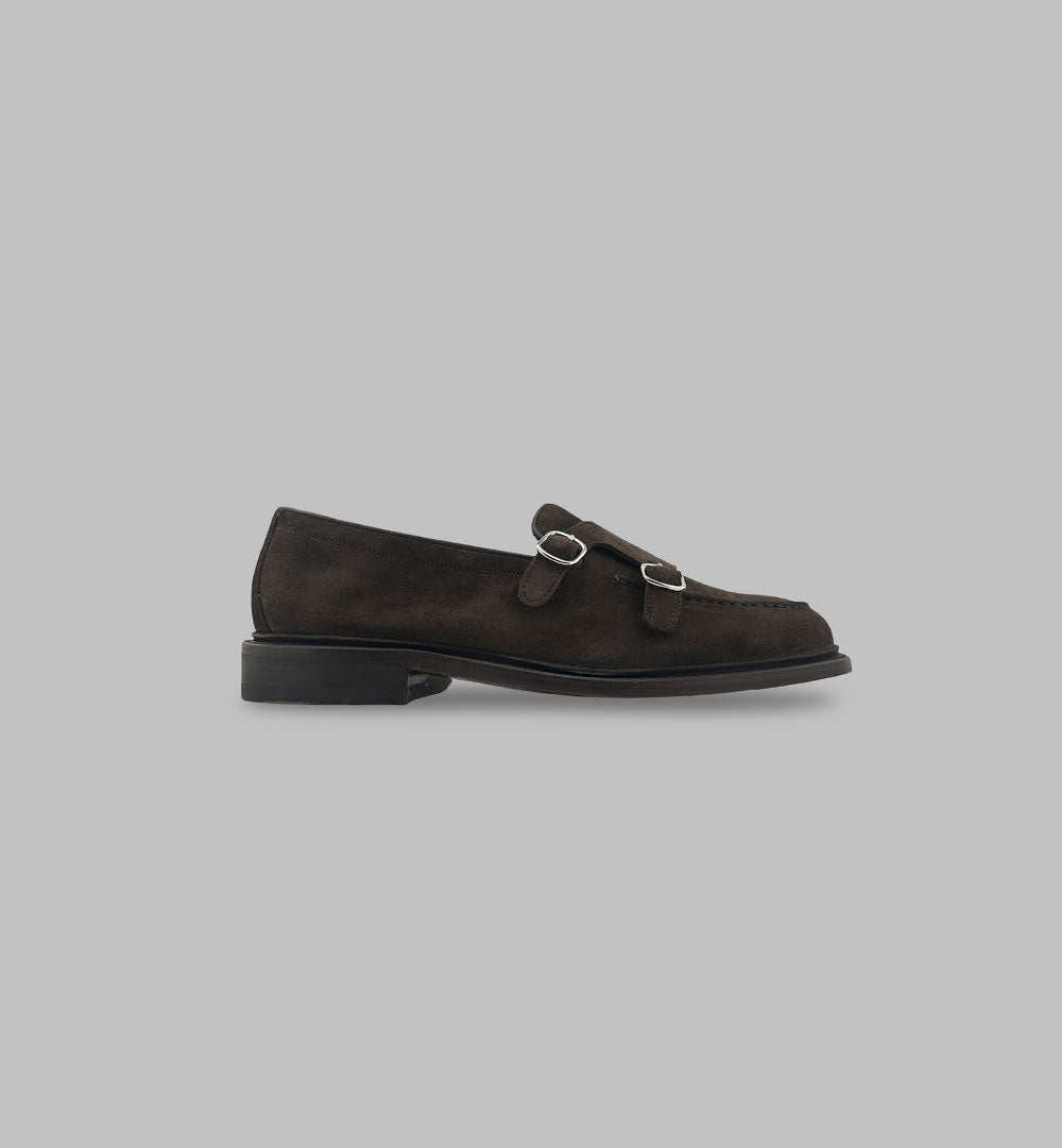 Doppia Fibbia Berwick uomo 5594 testa di moro 5594 D.FIBBIA.T.D.M BERWICK