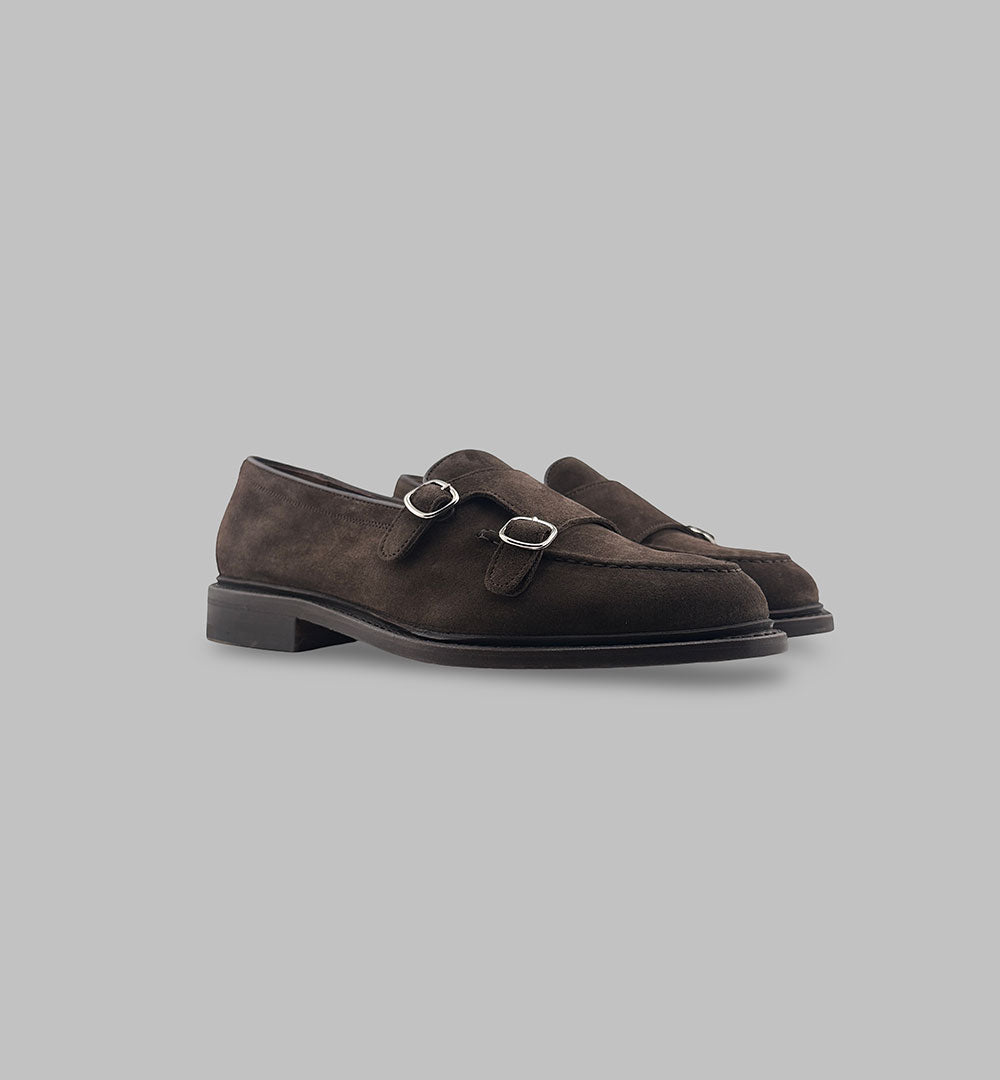 Doppia Fibbia Berwick uomo 5594 testa di moro 5594 D.FIBBIA.T.D.M BERWICK