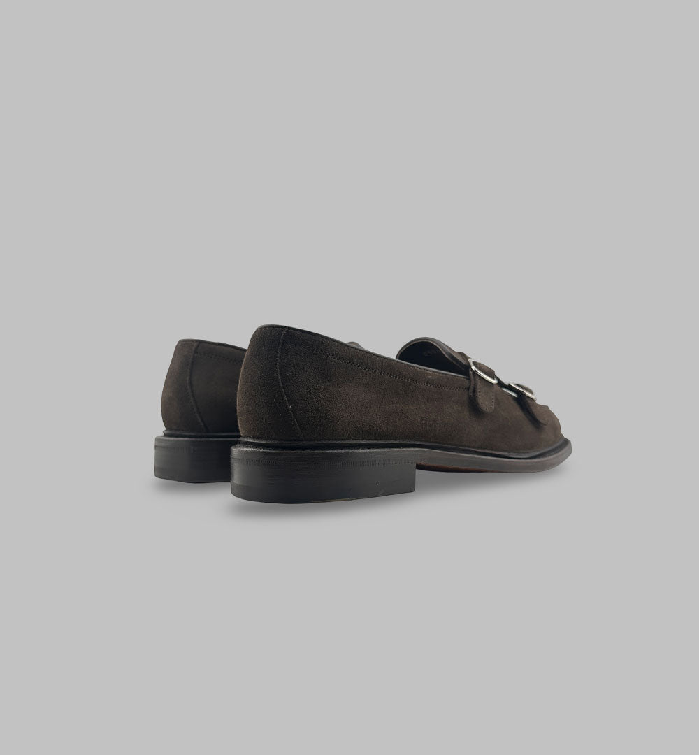 Doppia Fibbia Berwick uomo 5594 testa di moro 5594 D.FIBBIA.T.D.M BERWICK