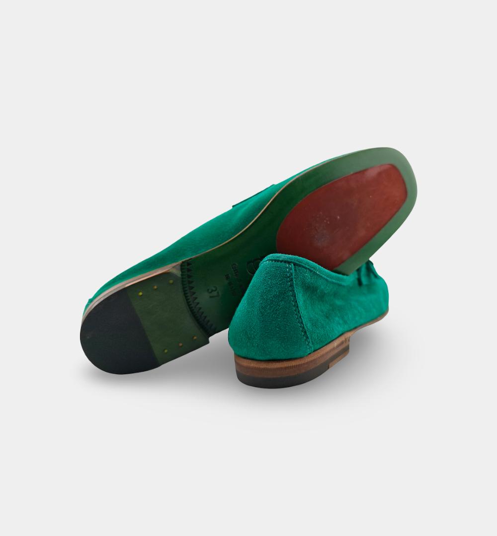 Mocassino Green George donna 267 verde 267 64 FIBBIA GREEN GEORGE