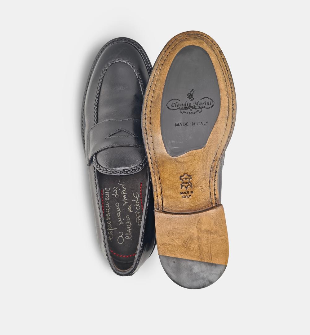 Mocassino Claudio Marini uomo 8316 nero 8316 PENNY.N CLAUDIO MARINI