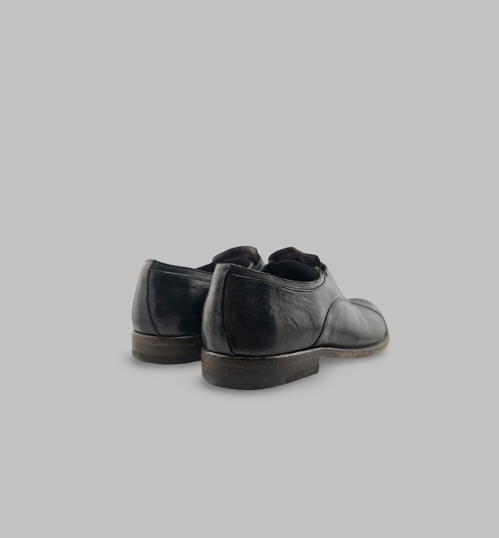 Slip On SHOTO uomo 1133 Nero 1133 WASHED.N SHOTO