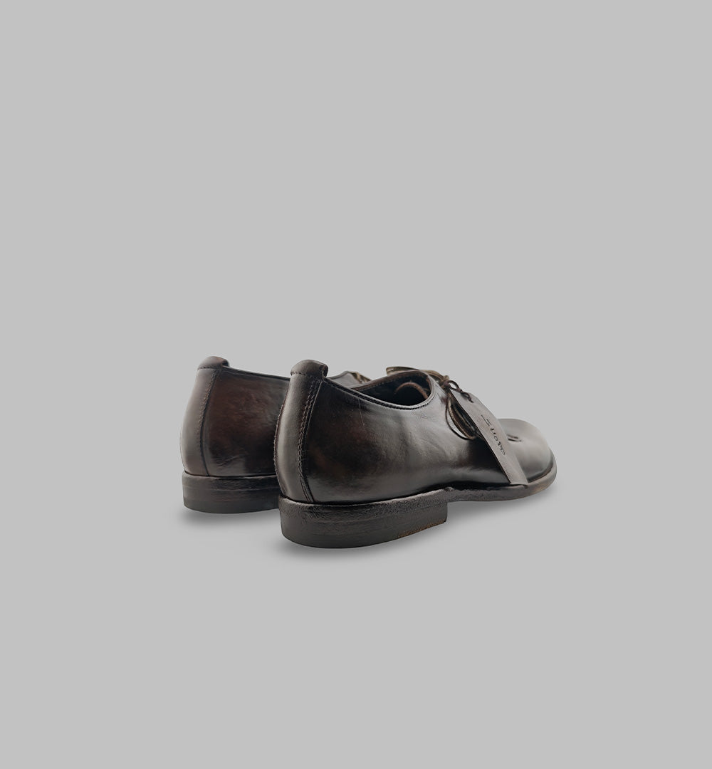Derby SHOTO uomo 2242 Testa di moro 2242 WASHED.T.D SHOTO