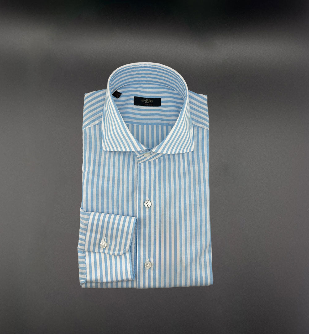 Camicia Barba uomo K1U13P0147101 azzurra K1U13P0147101 RIGA AZZURRA BARBA