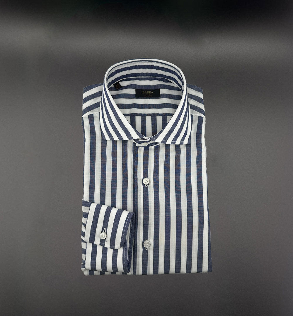 Camicia Barba uomo K6U13P0147106 Culto blu K1U13P0147106 0002 RIGA BLU BARBA