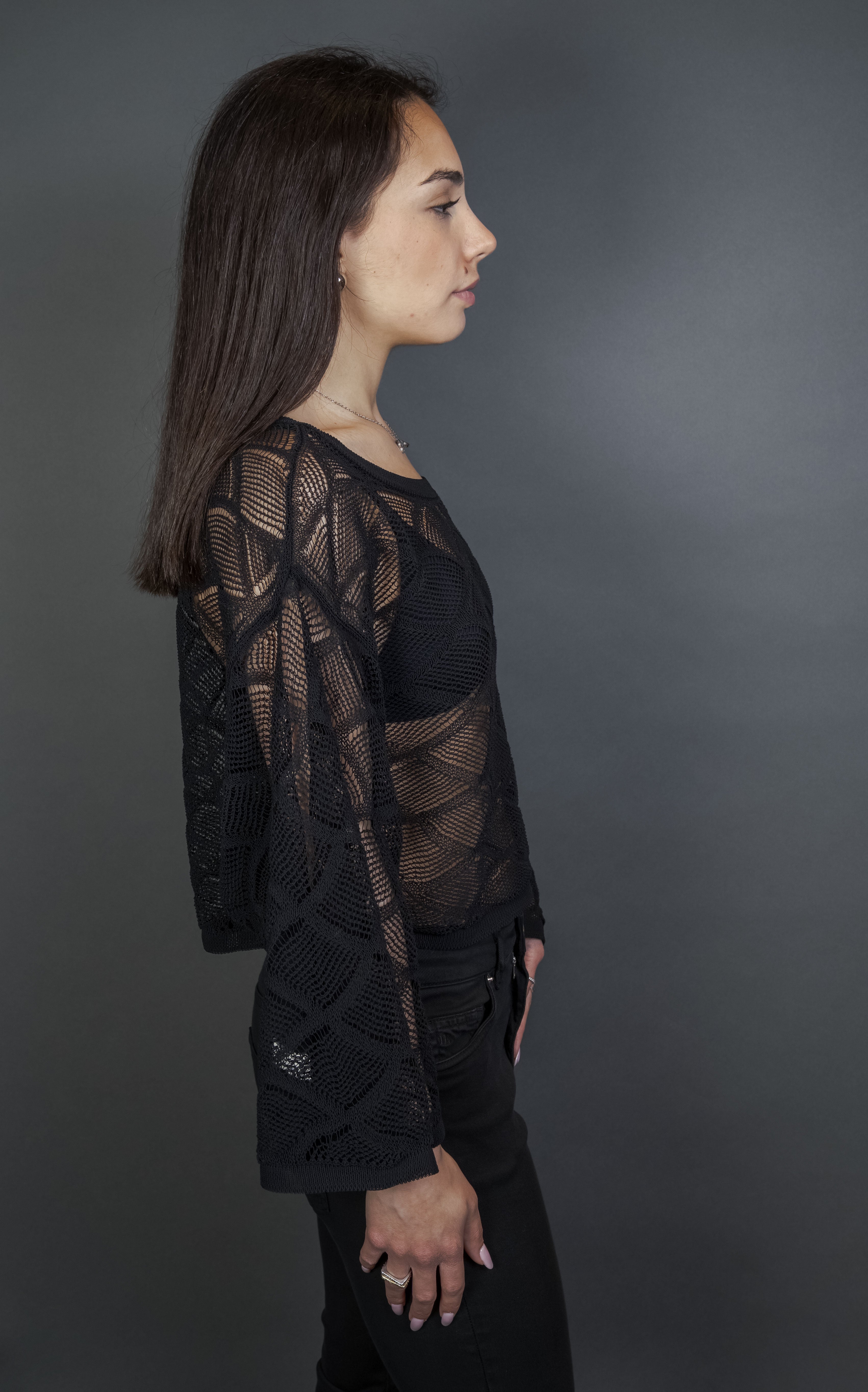 Maglia Daniele Fiesoli Donna 7177 33 nera 7177 13 PARICOLLO DANIELE FIESOLI